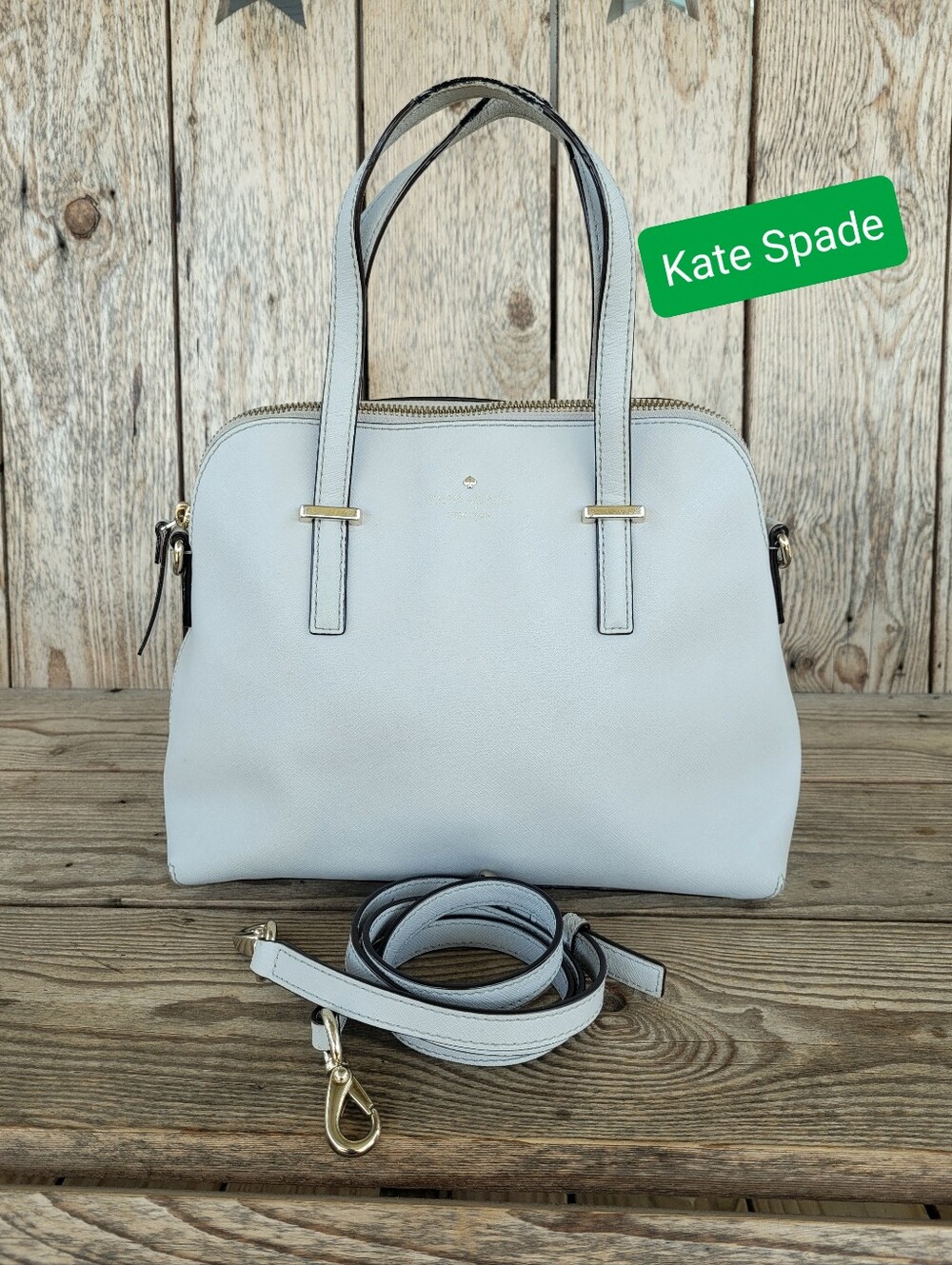 Kate Spade Cedar Street Maise in Saffiano Leather Satchel or Crossbody Handbag